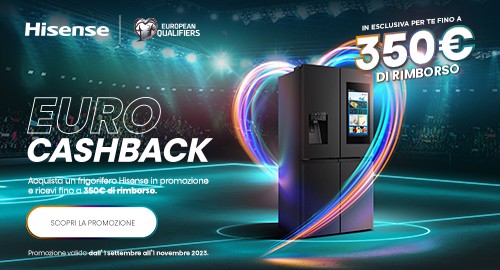 Hisense Euro Cashback