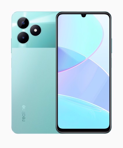 realme C51 17,1 cm (6.74") Doppia SIM Android 13 4G USB tipo-C 4 GB 128 GB 5000 mAh Verde, Colore menta