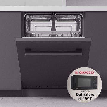 Lavastoviglie da incasso 14cop quadwash wifi