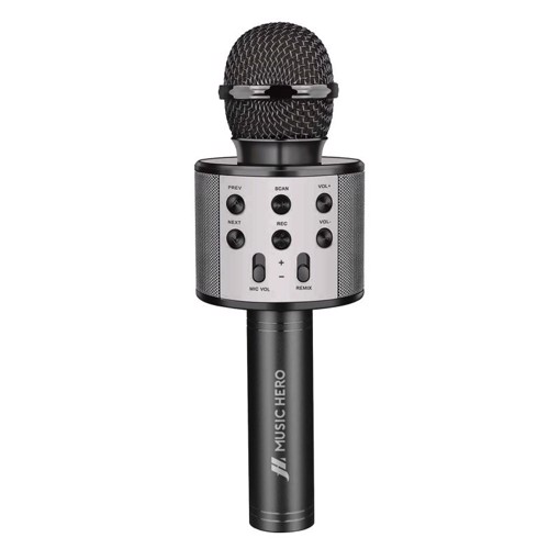 SBS MHMICBTK microfono Nero, Grigio Microfono per karaoke