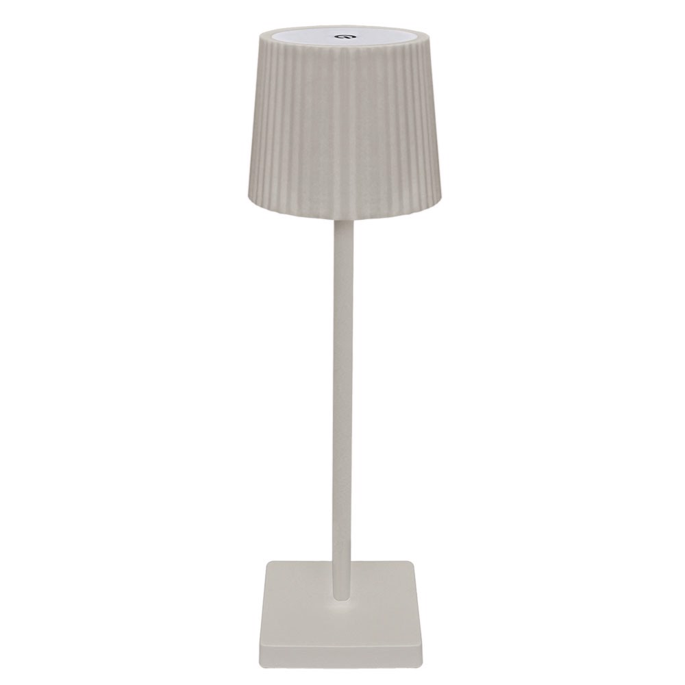 TWEED TW109TRT lampada da tavolo ricaricabile usb LED Grigio, Illuminazione in Offerta su Stay On