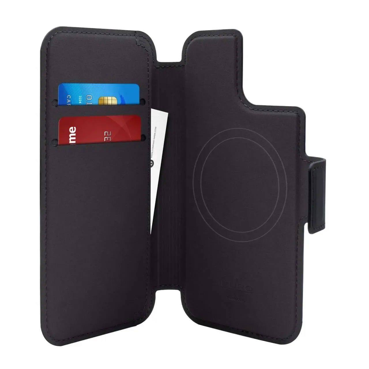 Momoka Wallet Custodia Per IPhone 11 Pro Max (6,5'') Con Supporto E Chiusura Magnetica - Pelle Verde