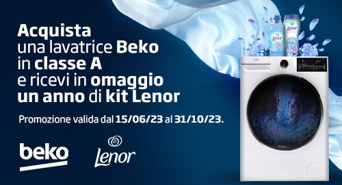 BEKO E LENOR – OLTRE LA DELICATEZZA