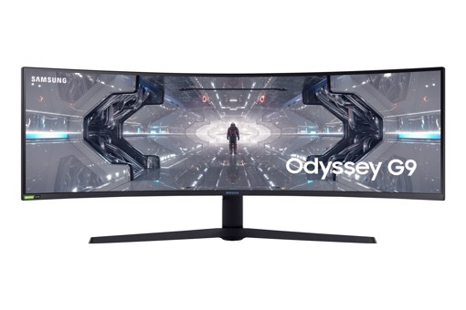 Samsung Odyssey Monitor Gaming G9 da 49'' Dual QHD Curvo