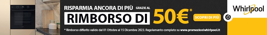 CASH BACK FORNI WHIRLPOOL