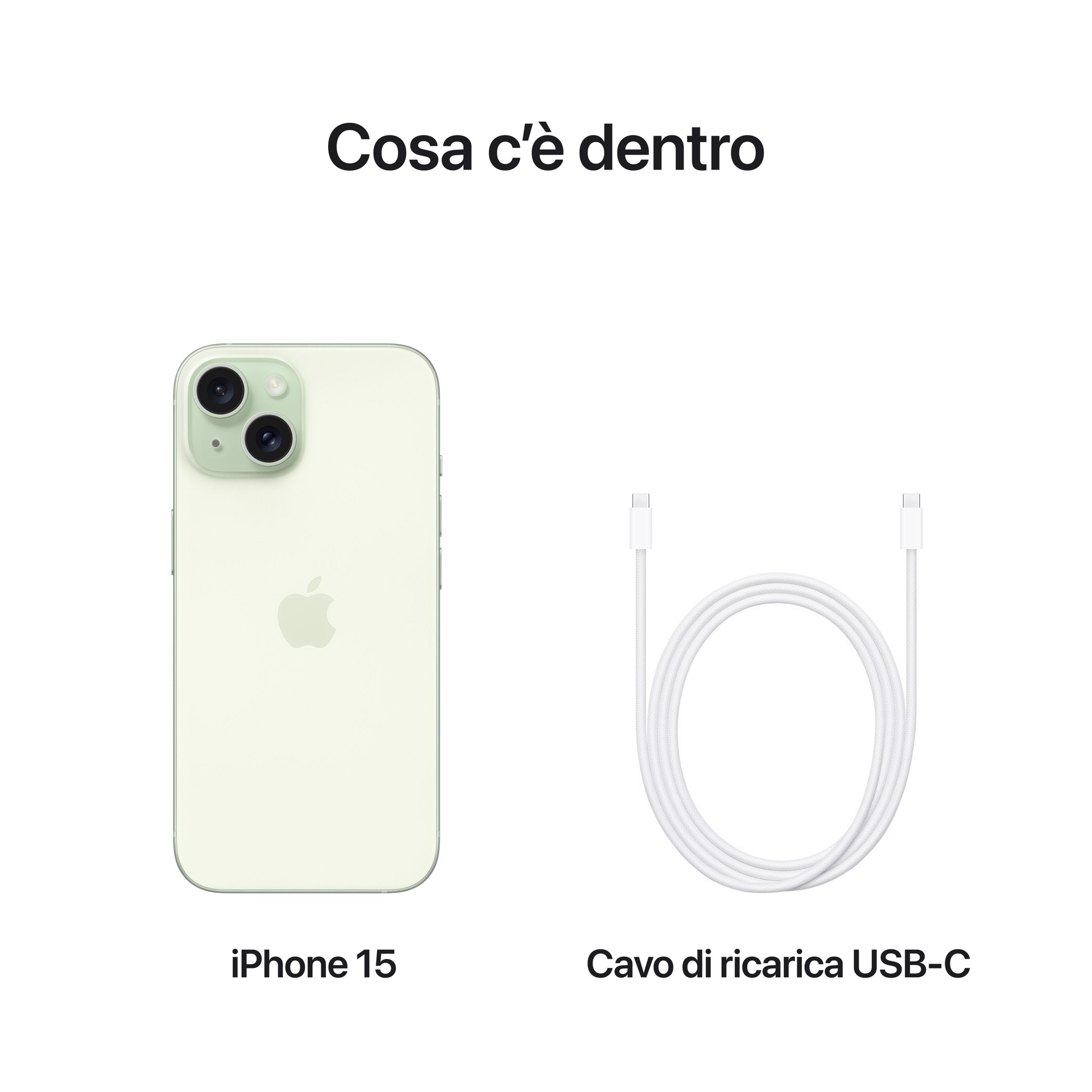 APPLE iPhone 15 256GB Verde, iPhone in Offerta su Stay On