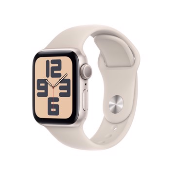 Apple watch se gps 40mm s/m starlight alum.case,sport ban