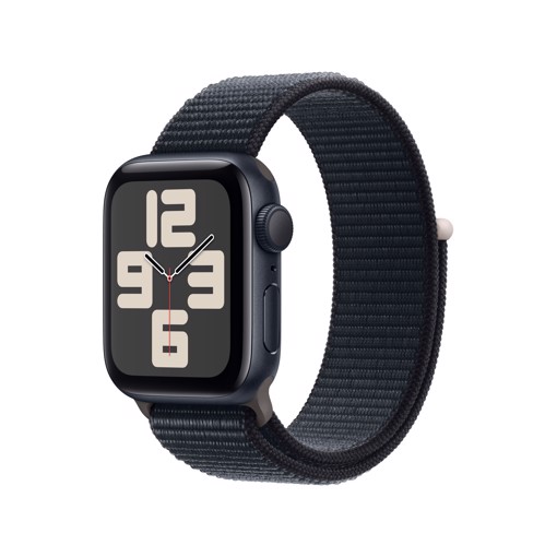Apple Watch SE GPS Cassa 40mm in Alluminio Mezzanotte con Cinturino Sport Loop Mezzanotte
