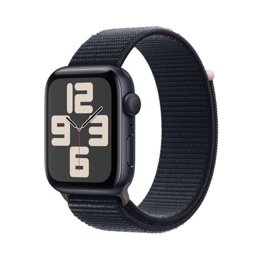 Apple Watch SE GPS Cassa 44mm in Alluminio Mezzanotte con Cinturino Sport Loop Mezzanotte
