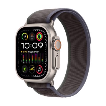 Apple watch ultra 2 gps + cell 49mm,titanium case,blue/black
