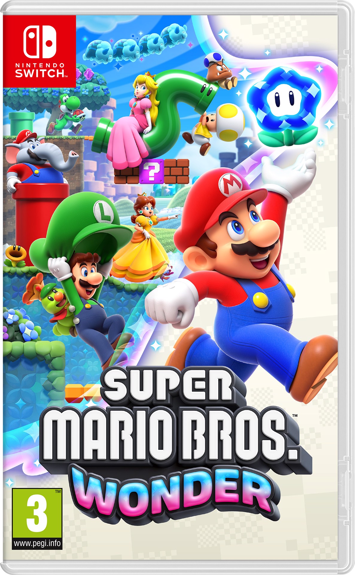 NINTENDO Super Mario Bros. Wonder Standard Tedesca, DUT, Inglese, ESP,  Francese, ITA, Giapponese, Coreano, Portoghese, Russo Switch, Giochi  Nintendo Switch in Offerta su Stay On