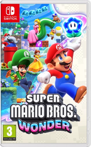 Nintendo Super Mario Bros. Wonder Standard Tedesca, DUT, Inglese, ESP, Francese, ITA, Giapponese, Coreano, Portoghese, Russo Nintendo Switch