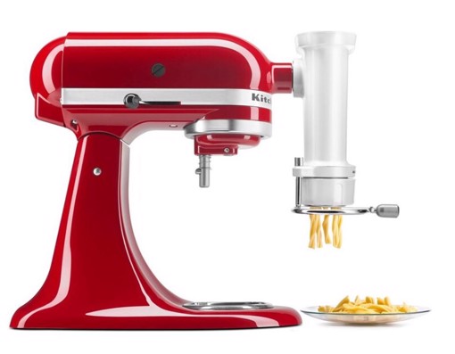 KitchenAid Accessorio pressa per pasta corta da Gourmet, 6 tipi di pasta