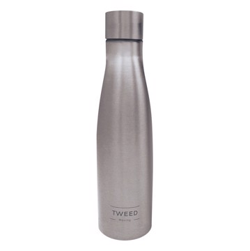 Borraccia termica tweed 500ml silver display box