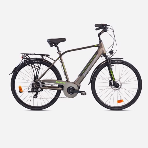 Legnano 22A22550 bicicletta elettrica Grigio Alluminio M 71,1 cm (28") 25 kg Litio