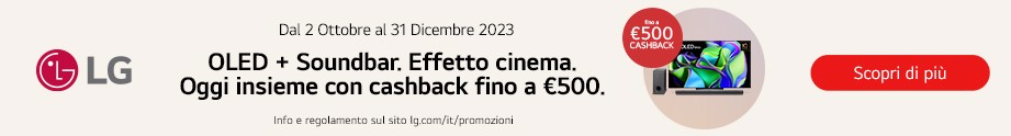 CASHBACK OLED TV E SOUNDBAR LG