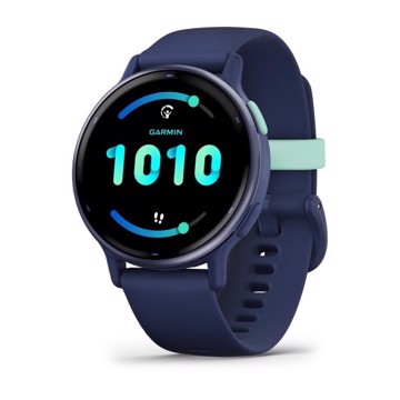 Vivoactive 5 blue metallic amoled,hr,bt,gps,ecg,500mah