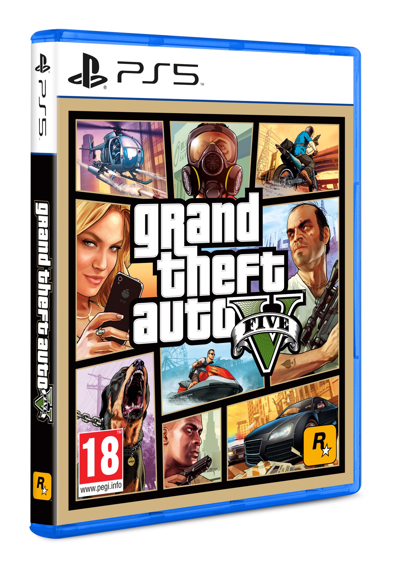  Grand Theft Auto V - PlayStation 5 : Take 2 Interactive: Video  Games