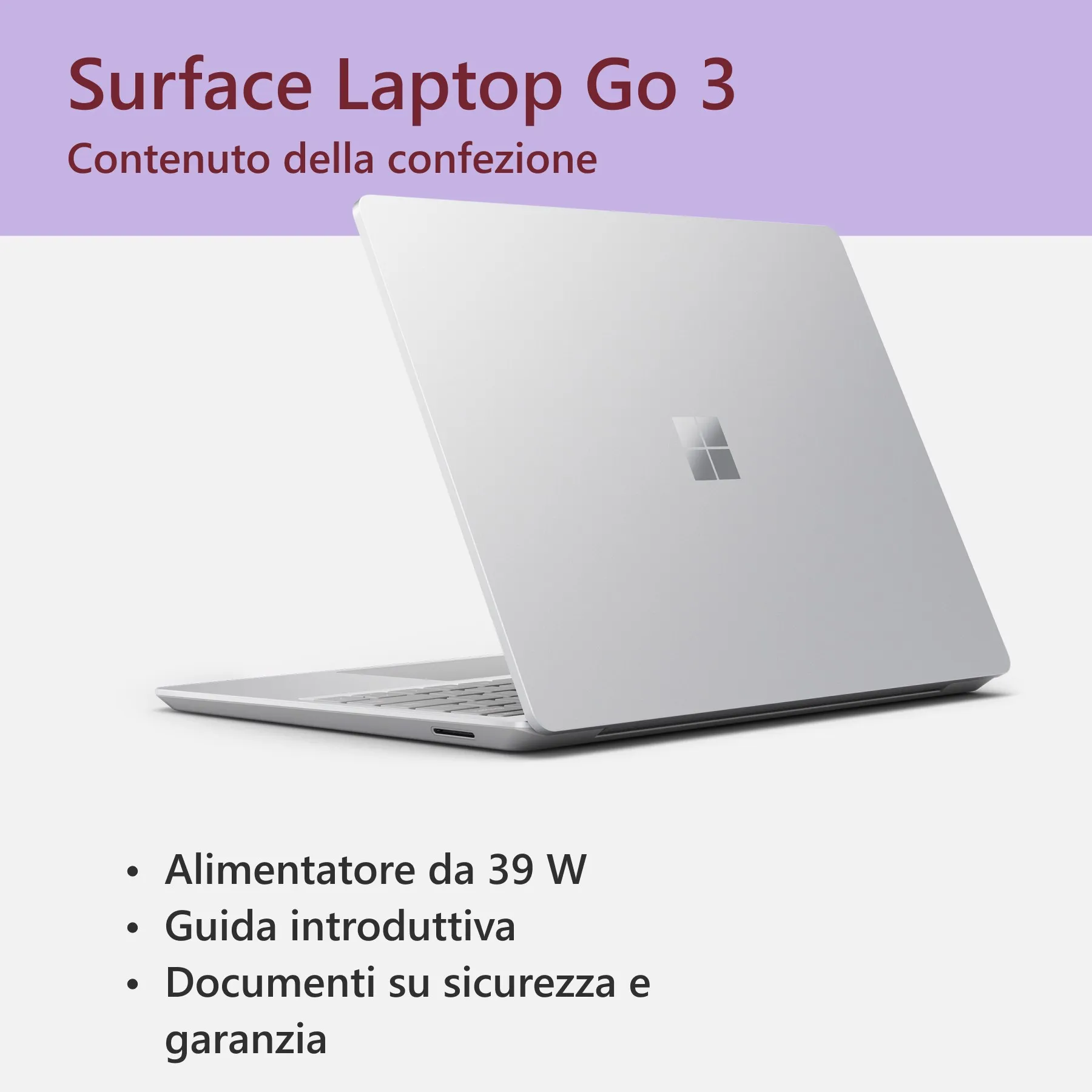 MICROSOFT Surface Laptop Go 3 (12,45
