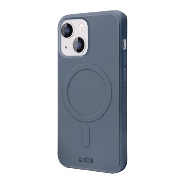 Cover instinct compatibile magsafe per iphone 15, blu