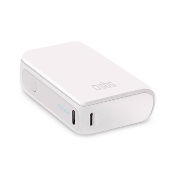 Powerbank 10.000mah 10w,2x type-c + usb, wht