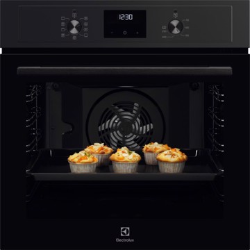 Forno da incasso nero timer