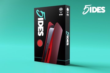 5ides panels ps5disk red