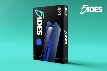 5ides panels ps5disk blue