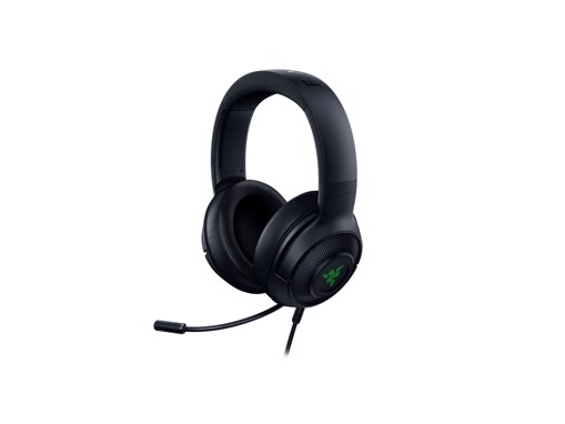 Razer Kraken V3 X Auricolare Cablato A Padiglione Giocare USB tipo A Nero