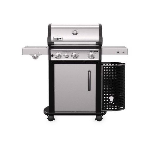 Weber Spirit Premium SP-335 GBS Barbecue Carrello GPL Nero, Stainless steel 9380 W