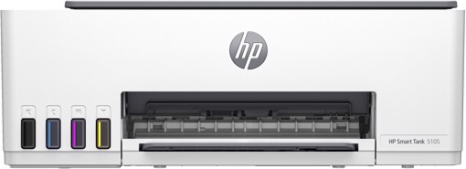 HP Smart Tank Stampante multifunzione 5105, Colore, Stampante per Abitazioni e piccoli uffici, Stampa, copia, scansione, wireless, Serbatoio stampante (tank) per grandi volumi di documenti, stampa da smartphone o tablet, Scansione su PDF