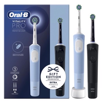 ORAL-B iO Ultimate Clean Testine Di Ricambio Nere, 2 Pezzi, Spazzolini  elettrici e Idropulsori in Offerta su Stay On