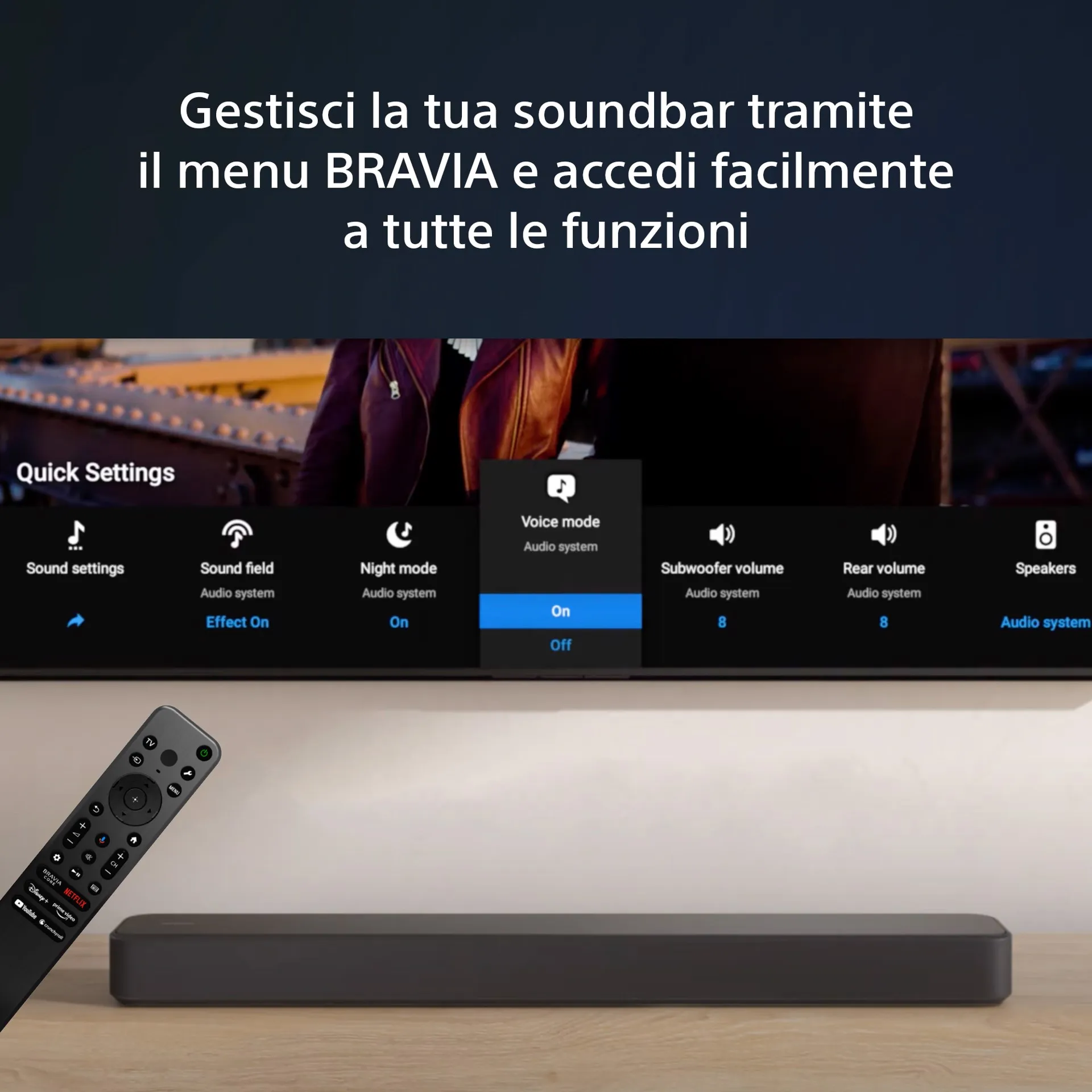 SONY HT-S2000 Soundbar Dolby Atmos a 3.1 canali | Soundbar in