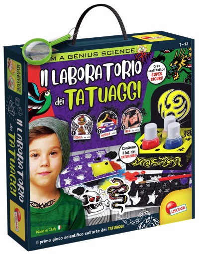 Lisciani I'm A Genius Laboratorio Dei Tatuaggi
