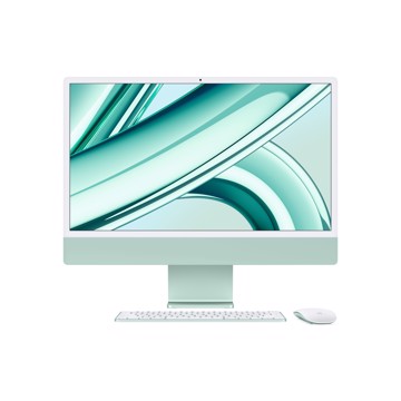 Imac 24" 2023 256ssd green m3 8core cpu 8core gpu