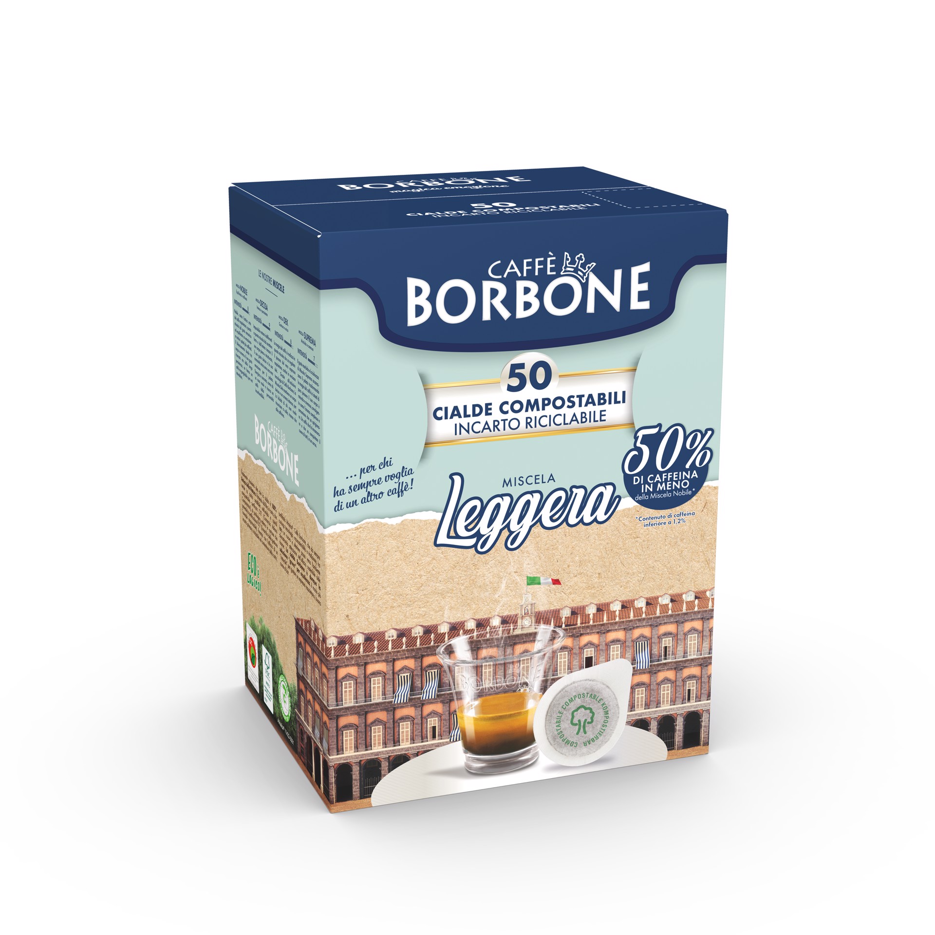 Caffè Borbone 44BLEGGERA050N Cialde caffe 50 pz, Cialde Caffè in Offerta  su Stay On