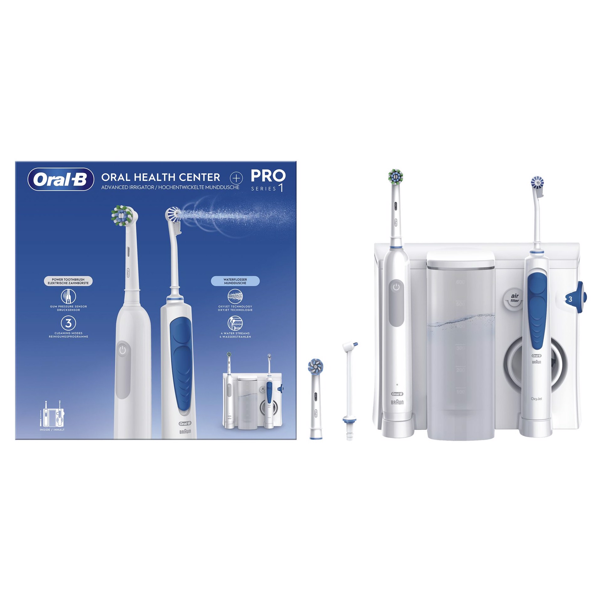 ORAL-B Idropulsore Health Center, Spazzolini elettrici e Idropulsori in  Offerta su Stay On