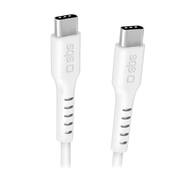 SBS TECABLE3MTCC240W cavo USB 3 m USB 2.0 USB C Bianco