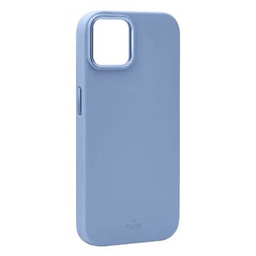 Cover puro iphone 15 azzurra magneti integrati