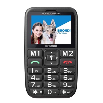 Telefono cellulare senior 2.4" 1.3mpx bt led