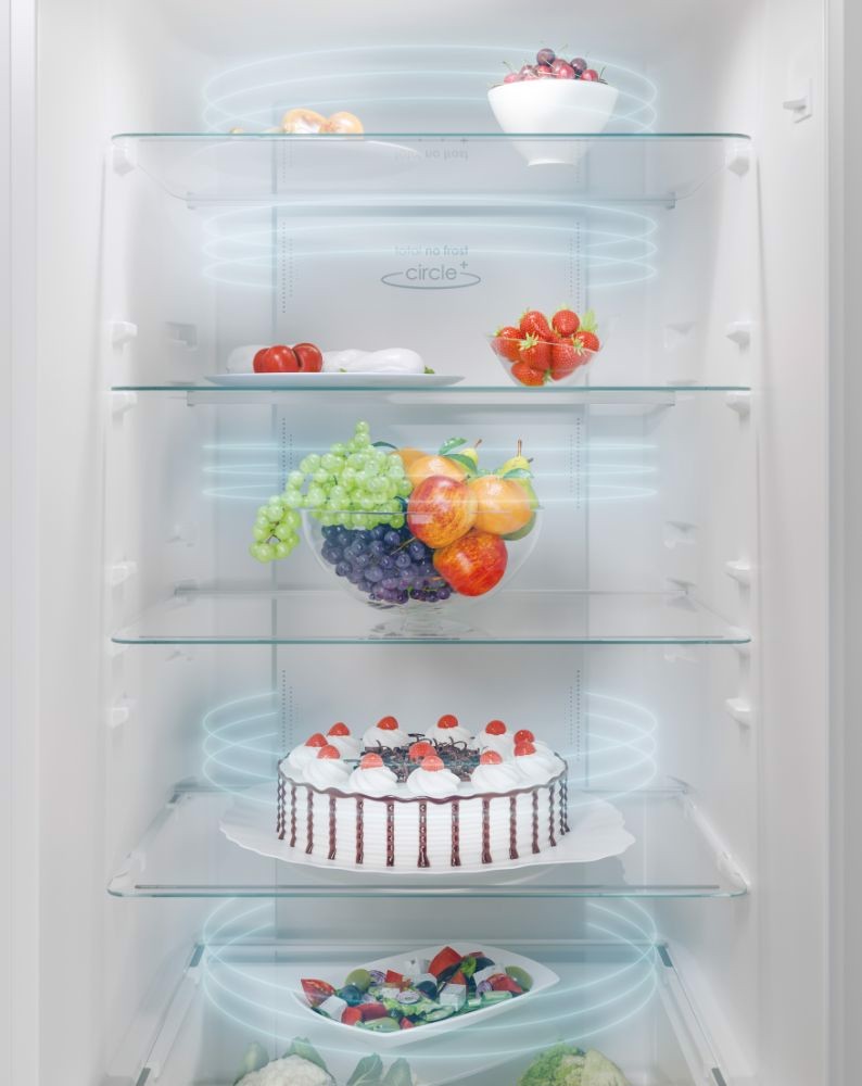 CANDY Fresco CCE3T620ES frigorifero con congelatore Libera installazione  377 L E Argento, Frigoriferi in Offerta su Stay On