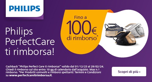Philips PerfectCare ti rimborsa!