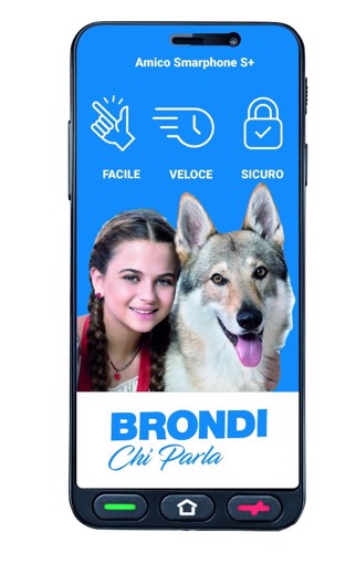 Brondi Amico Smartphone S+ Nero