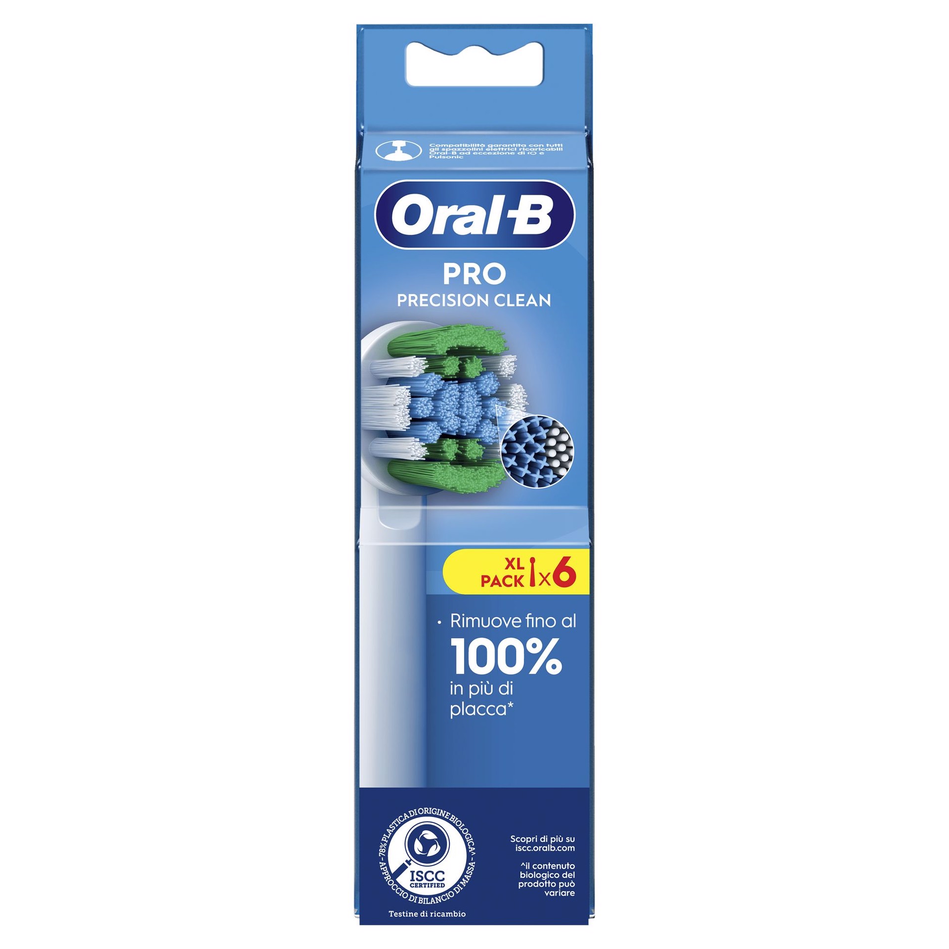 ORAL-B Testine Di Ricambio Pro Precision Clean, 6 Testine, Spazzolini  elettrici e Idropulsori in Offerta su Stay On