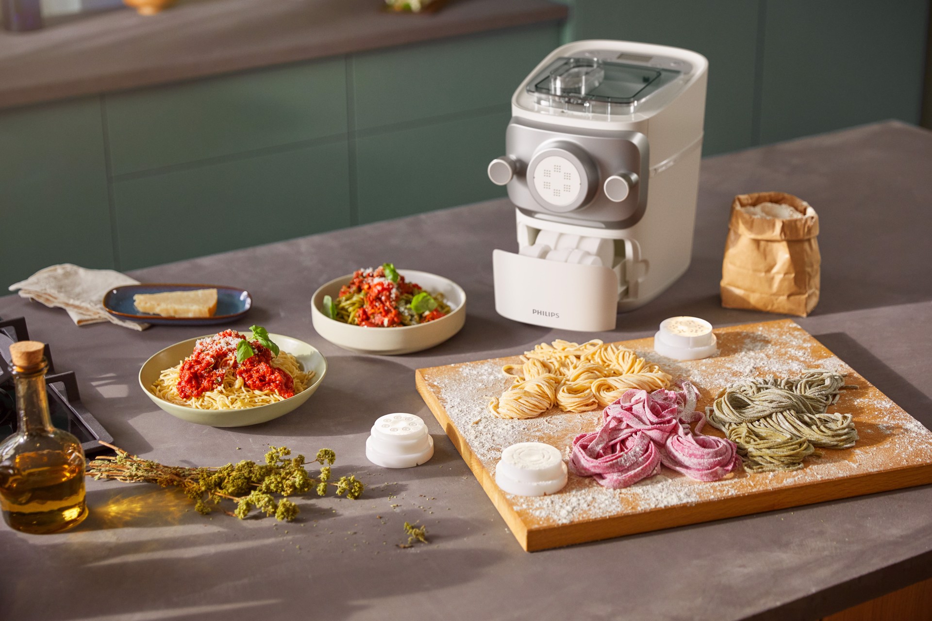 PHILIPS 7000 series HR2660/00 Pasta Maker - 6 trafile