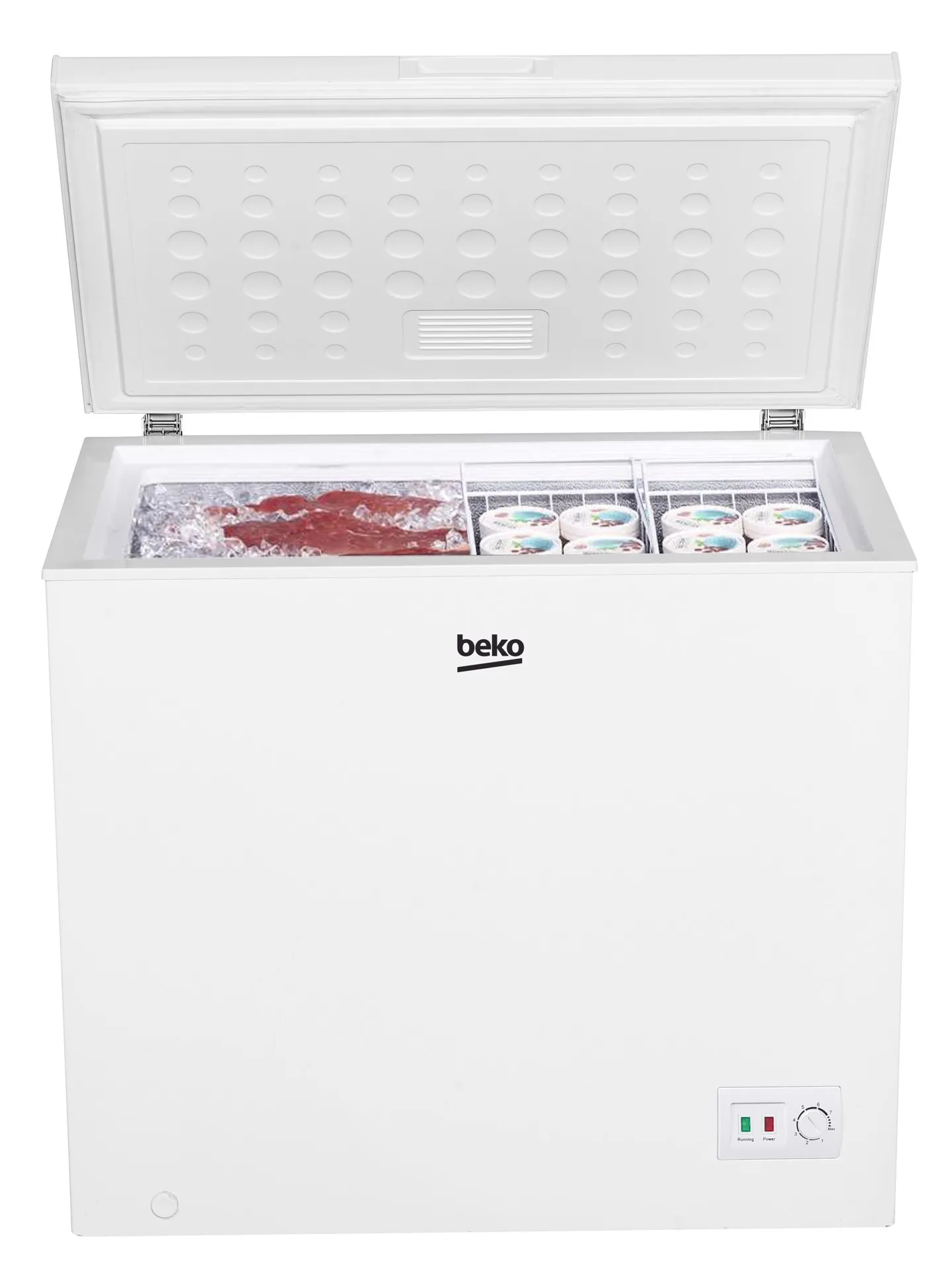 Cerniere Copertura Per Congelatore Beko CF380 CF381 | Ricambio Originale (Coppia) - 3