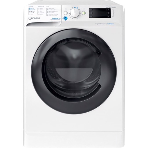 Indesit BDE 96436 WKV IT lavasciuga Libera installazione Caricamento frontale Bianco D