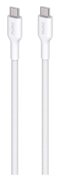 PURO PUCUSBCUSBCFABK4WHI cavo USB 1,2 m USB 2.0 USB C Bianco