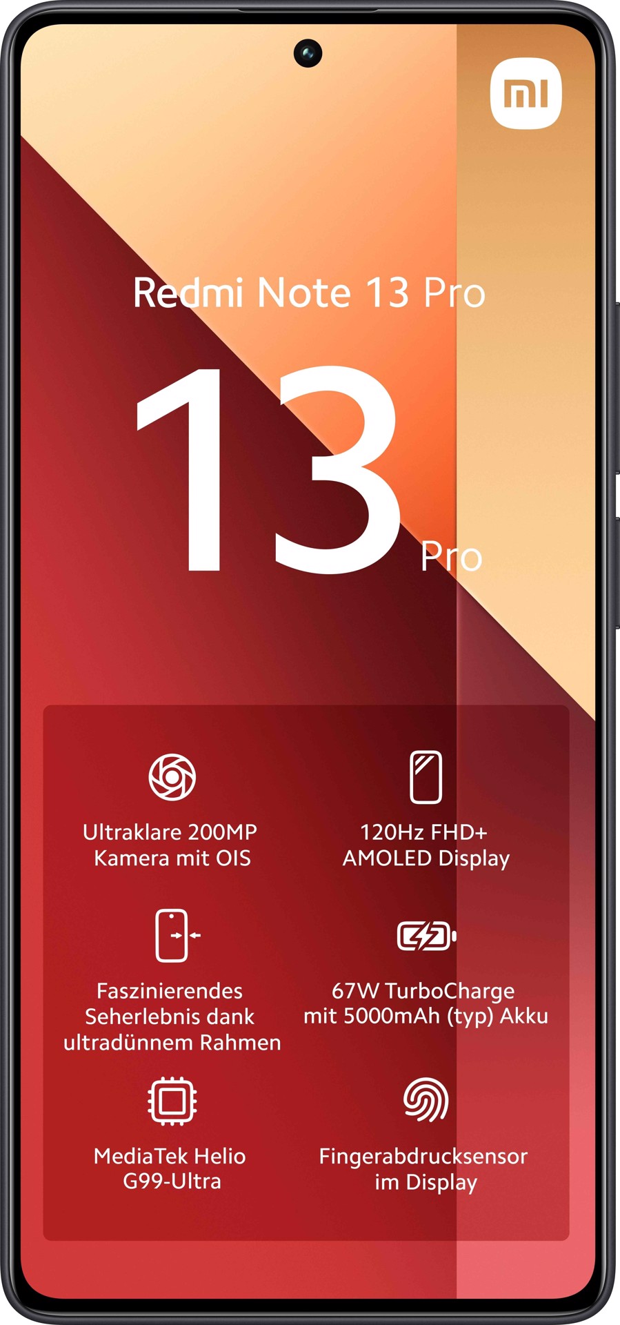 XIAOMI Redmi Note 13 Pro 16,9 cm (6.67) Doppia SIM Android 13 4G USB  tipo-C 8 GB 256 GB 5000 mAh Nero, Smartphone in Offerta su Stay On
