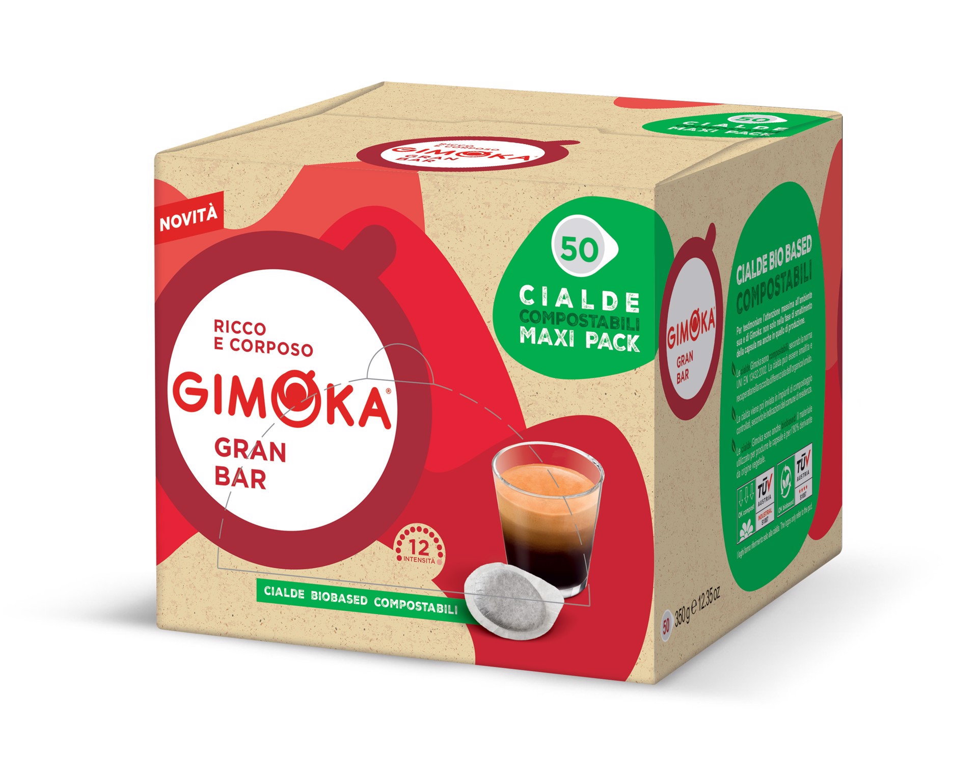 GIMOKA CLGIGB050 Cialde caffe 50 pz, Cialde Caffè in Offerta su Stay On